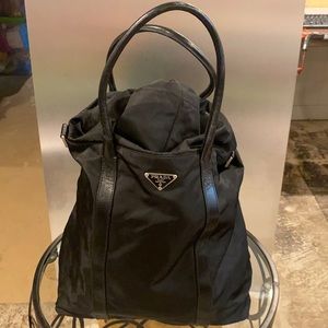 Medium Prada duffel bag.